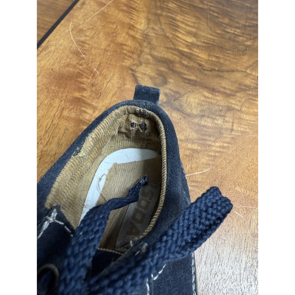 Vtg 90's Soda Women's 8 Navy Blue Chunky Platform Sneakers Grunge  Y2K Shoes - Picture 7 of 8